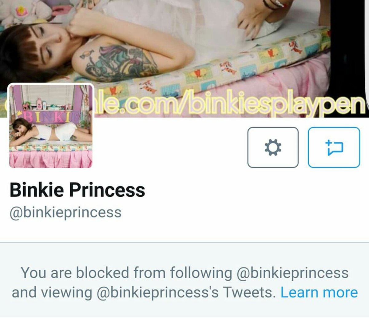 Binkie princess twitter