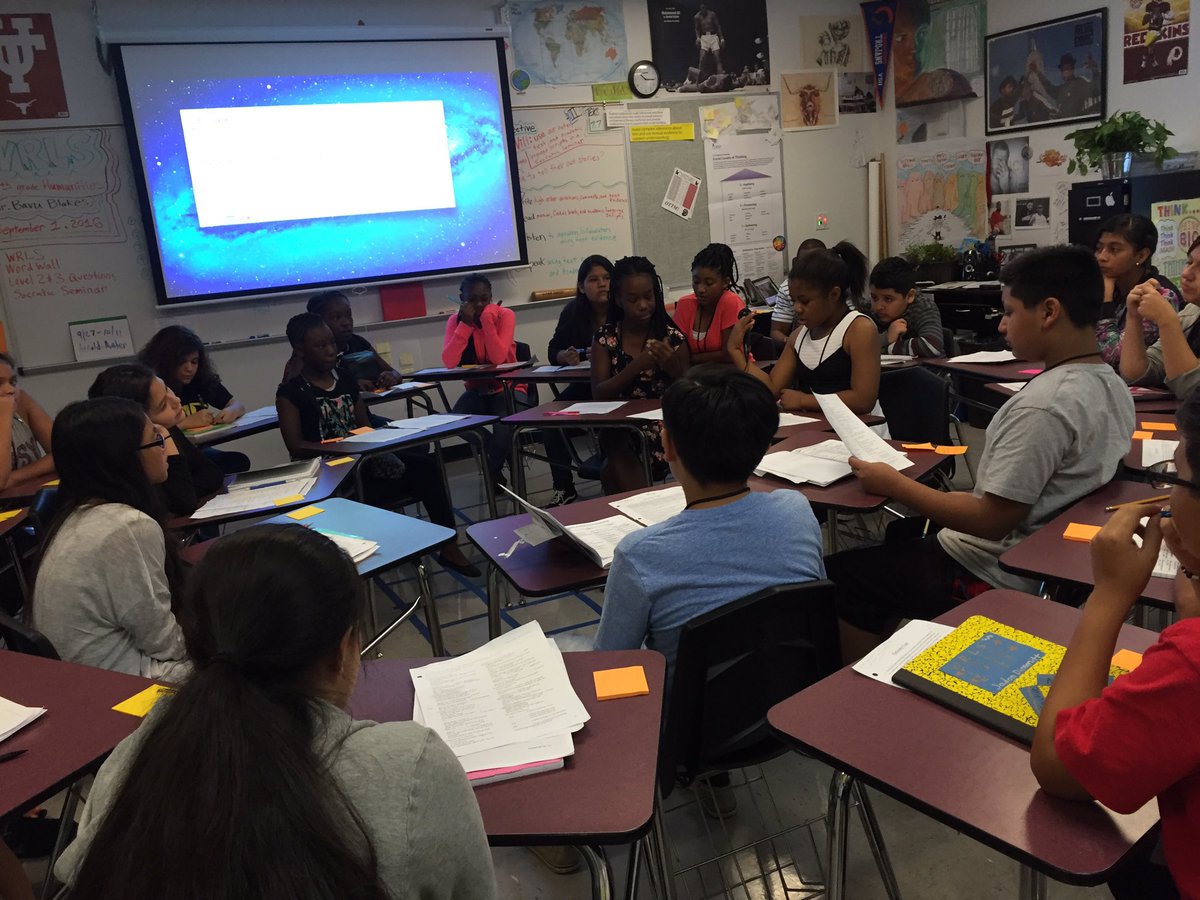 EricJohnson1979's tweet photo. Promoting academic language development through use of Socratic seminars and Language scripts @joshmd #deckerms https://t.co/DwBEvtLidc