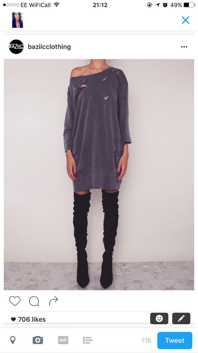 glizzildn's tweet photo. Omg @taylabluee I need this for my wardrobe 😍 I'm in love with this colour #BAZiiC https://t.co/DIRTm1GN4L
