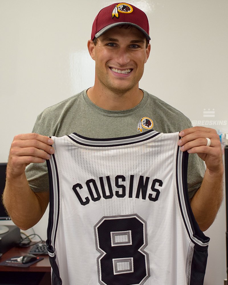 Commanders's tweet photo. One step closer to being the San Antonio Spurs of the @NFL: https://t.co/hL94t10s4R
(Thanks @spurs!) https://t.co/lhXWb25c05
