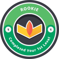 WidhalmBrian's tweet photo. You earned the Rookie badge on Code School! Huzzah! You’ve finished your first level and a… https://t.co/oEGPCzTekp https://t.co/F0AToVemXL
