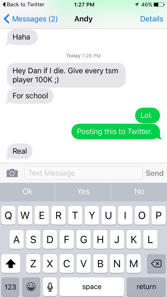 TSMDan's tweet image. Regi before he goes skydiving. #TSM