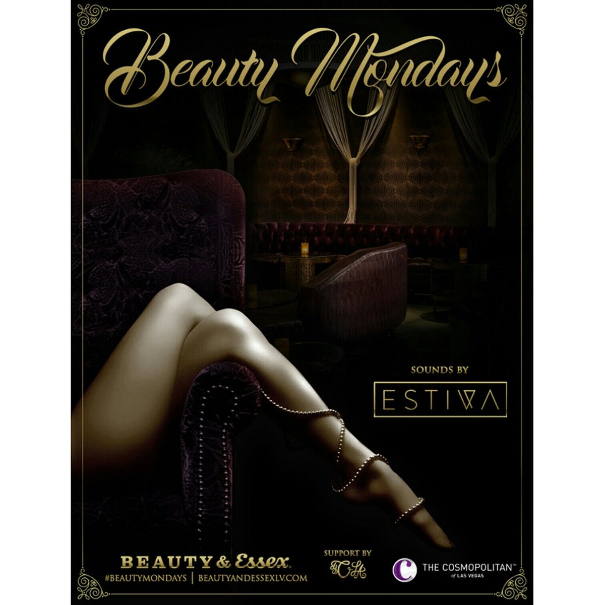 _aaronkmiller's tweet photo. #BeautyMondays on September 5 with a special guest DJ set by Estiva and support by DJ CLA! https://t.co/78kLk44AAh