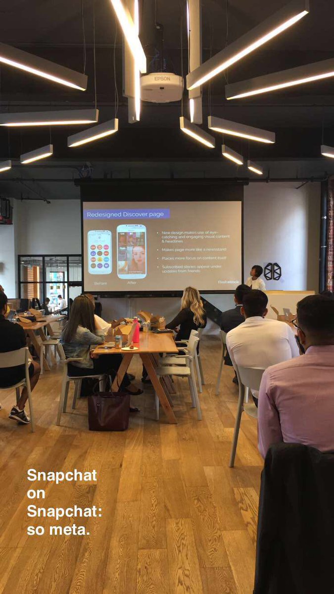 Lunching and learning all about social marketing with @FlashStock at <a href="/BrainStation/">BrainStation</a>.