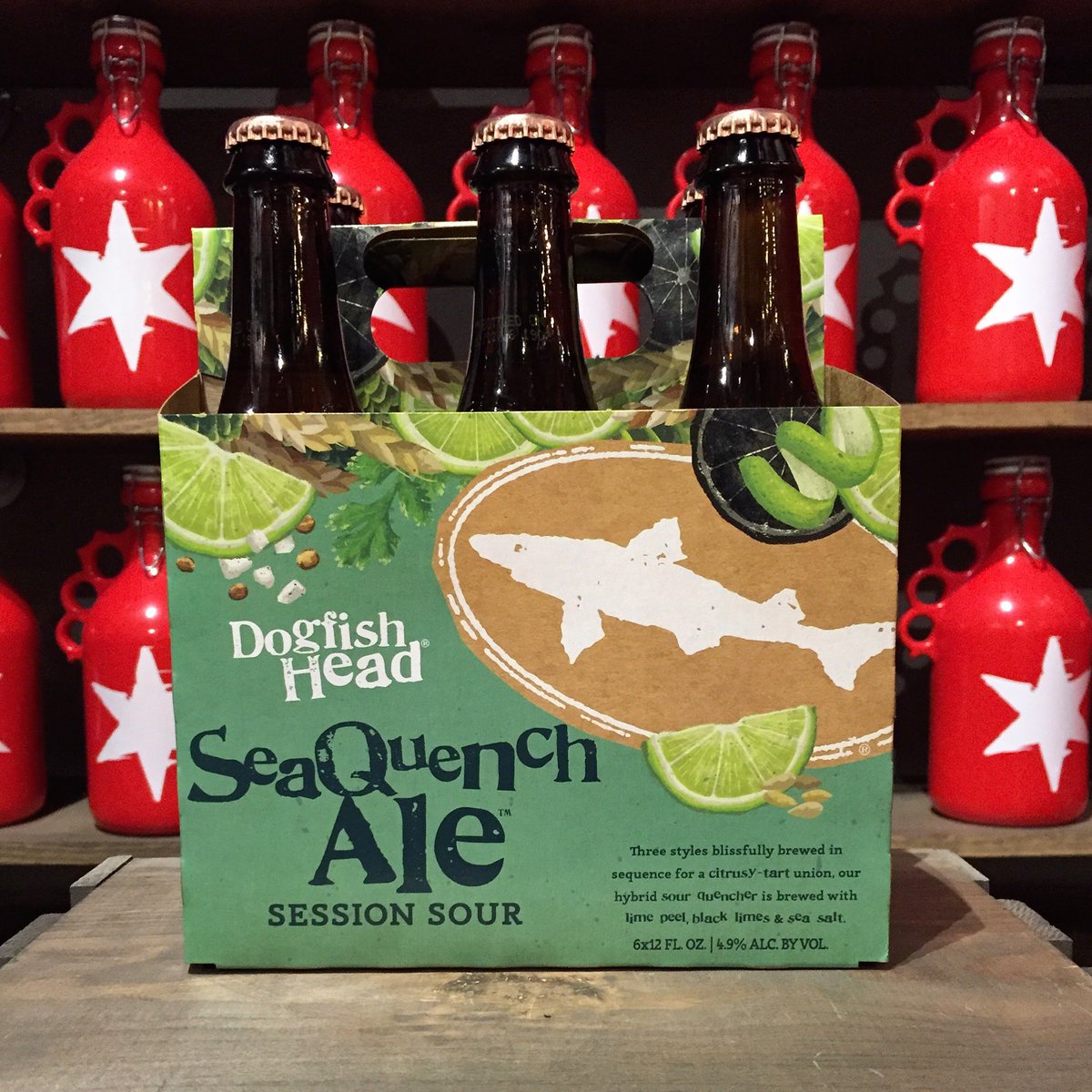 BitterPops's tweet image. NEW SOUR: @dogfishbeer #seaquenchale #sessionsour