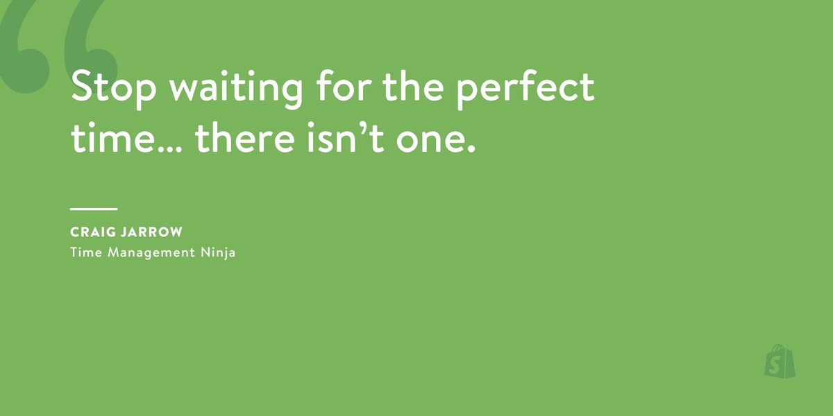 Shopify's tweet image. Make time to learn how to manage yours better » bit.ly/2bFp536 #Tips #TimeManagement