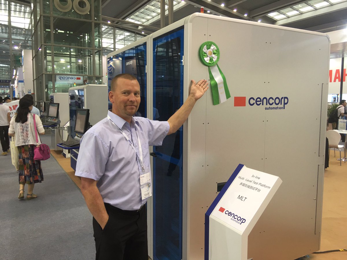 Cencorp Automation (@cencorp_autom) on Twitter photo It was a great #Nepcon. Tomi Savolainen proudly premiered the brand new <a href="/Cencorp_Autom/">Cencorp Automation</a> #inline #multilevel #tester It was a great #Nepcon. Tomi Savolainen proudly premiered the brand new <a href="/Cencorp_Autom/">Cencorp Automation</a> #inline #multilevel #tester