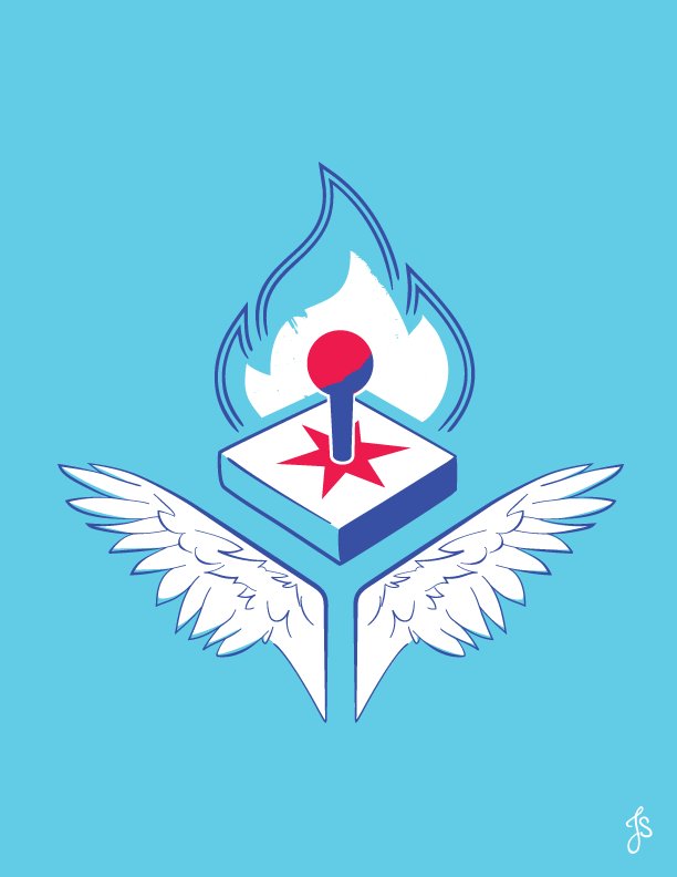 stagedev's tweet image. Introducing the @stagedev T-shirt, poster, and box art design. 
by @spacedragon