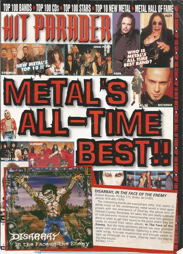 TBT - 2002 era magazine review for my old band @disarraymetal . Online press is cool, but I miss real magazines!
