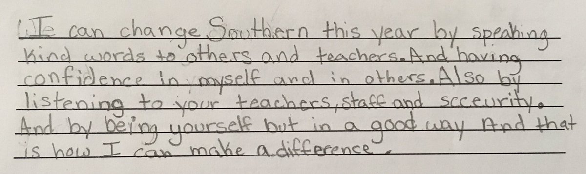 MrsDedman's tweet photo. Kind words. Help others. Encouraging others! #BeTheChangeSOMS @RDGschools @MannySavignano @drmuminrsd @MitzaMorales https://t.co/JPjuSXKXLb