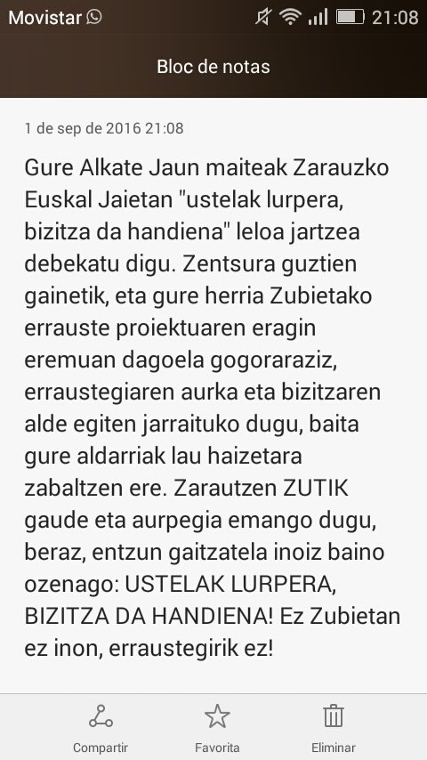 ZarautzeneZutik's tweet photo. Zergatik zentsuratu du @XabiTxurruka alkateak "ustelak lurpera, bizitza da handiena" leloa? @GipuzkoaZutik https://t.co/Jjj66ArztA