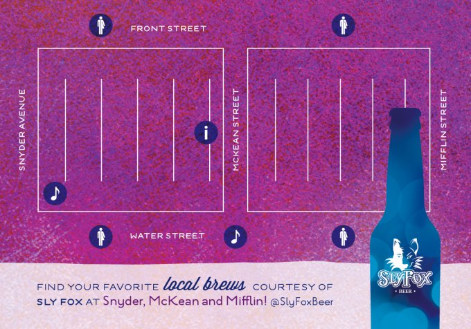 SlyFoxBeer's tweet photo. It's almost time! We'll have 360 IPA, Pikeland Pils, Oktoberfest, and more at tonight's #NightMkt! #craftbrewedinPA https://t.co/aIlsXMkN1L