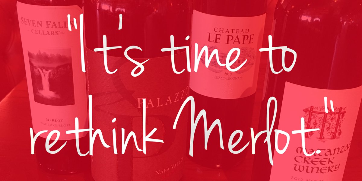 Why it's time to give #merlot another shot (&amp; 4 to drink now). bit.ly/2ccJw2K <a href="/PalazzoWine/">Scott Palazzo</a> <a href="/MatanzasCreek/">Matanzas Creek Wine</a>