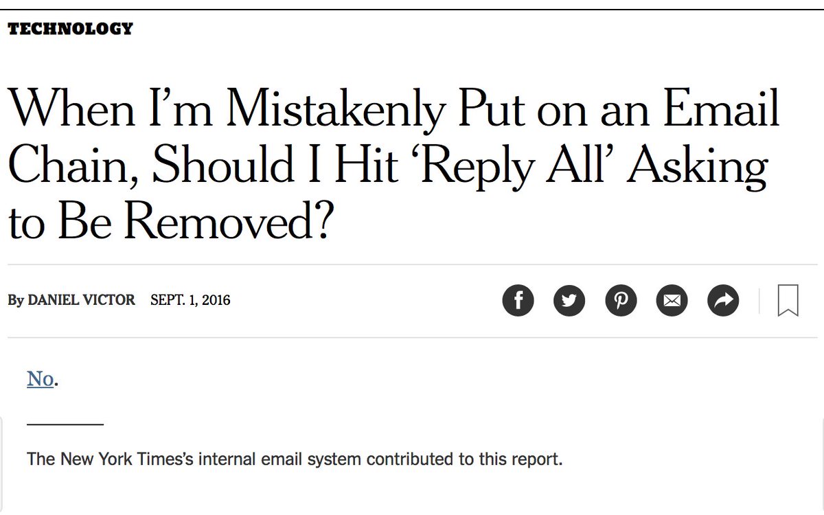 oliverdarcy's tweet photo. When I’m Mistakenly Put on an Email Chain, Should I Hit ‘Reply All’ Asking to Be Removed? https://t.co/K62WrX2zWC https://t.co/fgGJABZFNX