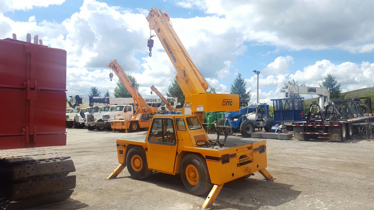 exactcrane's tweet photo. Carry decks Available
8-18 ton
#cranelife #cranes4sale #industrialcrane #millright CarryDeck #graua #brodersoncranes https://t.co/ByYuS4JnMN