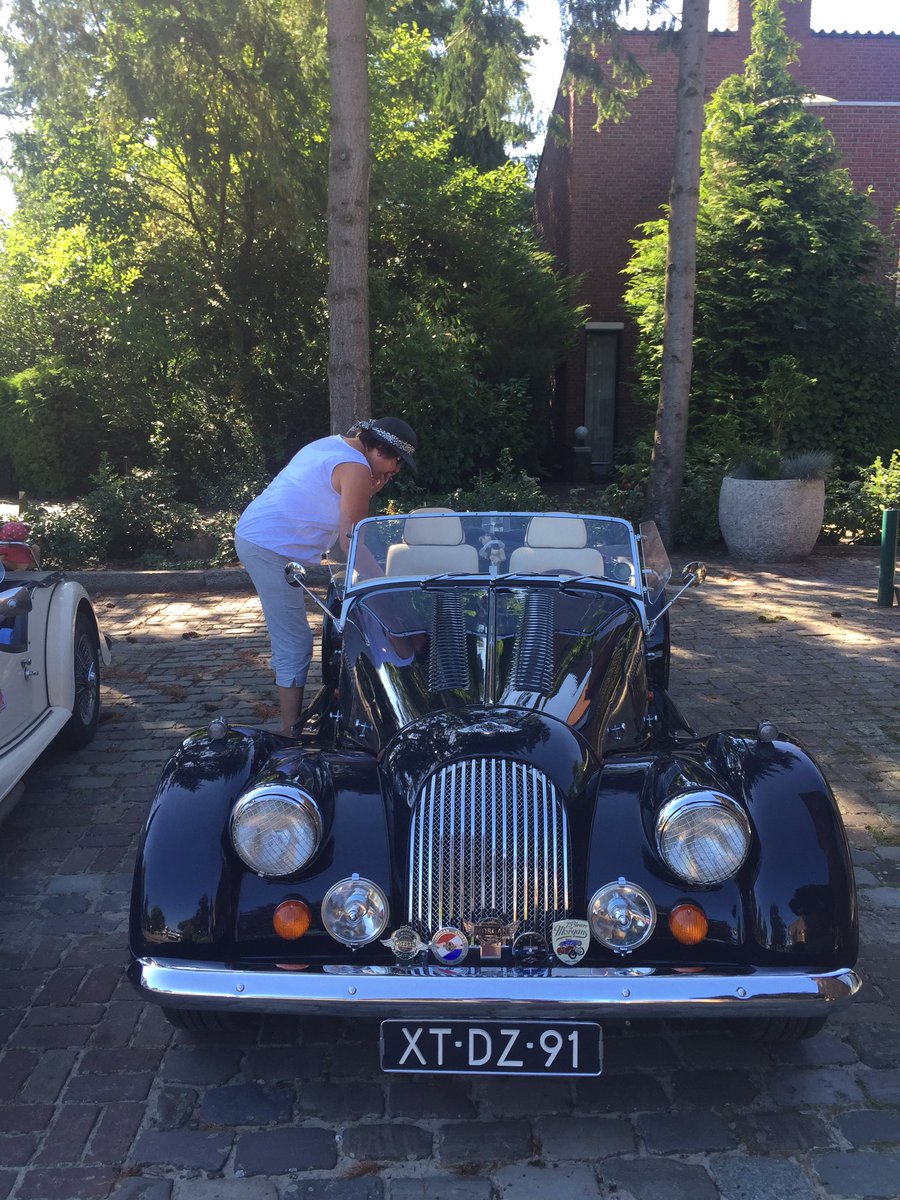 Mooi van Doorentjes rit met de Morgan.