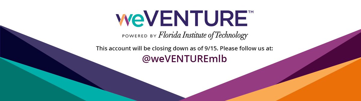 Please follow us at <a href="/weVENTUREmlb/">weVENTURE Melbourne</a> before 9/15 to stay in the loop!