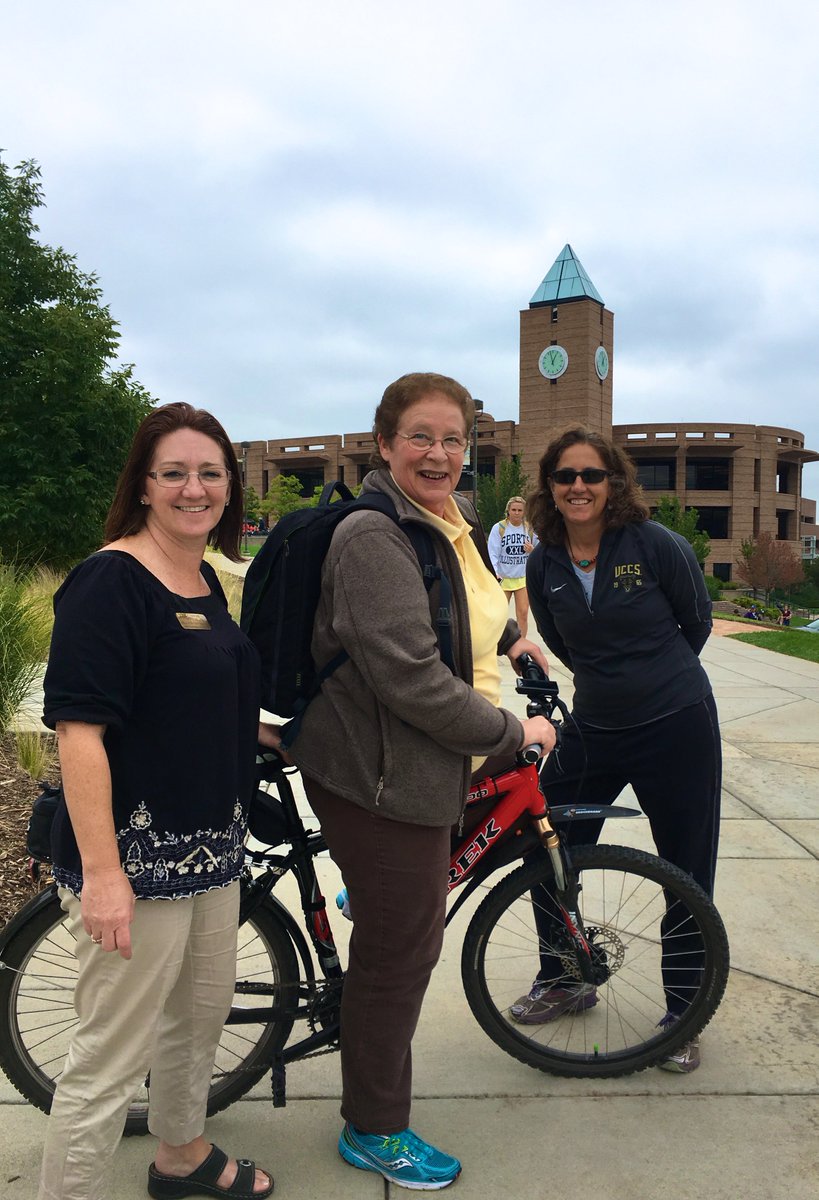 uccs_cps's tweet photo. VC Administration's Anja Wynne, BI's Exec Director Nina Polok, @UCCSSustainable's Director Linda Kogan #UCCS' Clyde https://t.co/o2lJ1THPNJ