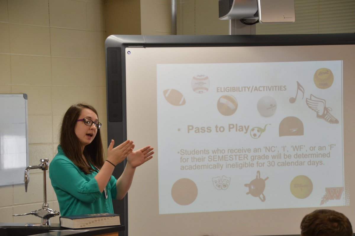 WaterlooSchools's tweet image. West Link Crew members explained Wahawk expectations to freshmen this year. Way to go @WahawkLink! @WaterlooWest