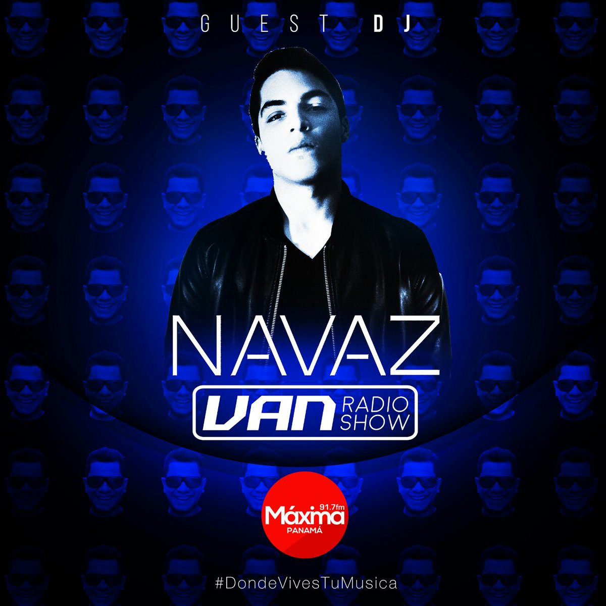 BeatsnSounds's tweet photo. HOY, especial de @NavazOfficial 10pm EN VIVO por @MaximaPanama en #VanRadioShow junto a @DjKennyVanGomez - #NavazDay https://t.co/V4Xf2NCKHY