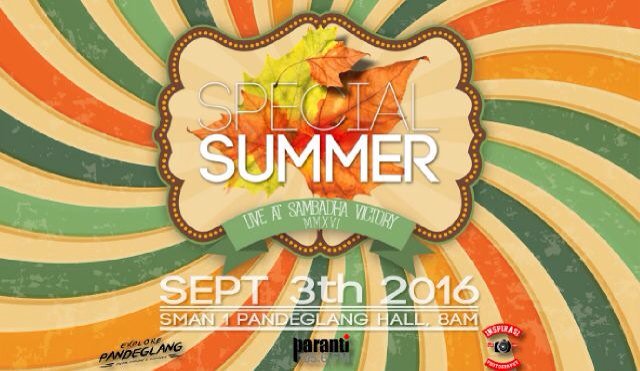 3 september kami bakal bersantai di SMAN 1 PANDEGLANG come and join with us dude !!!