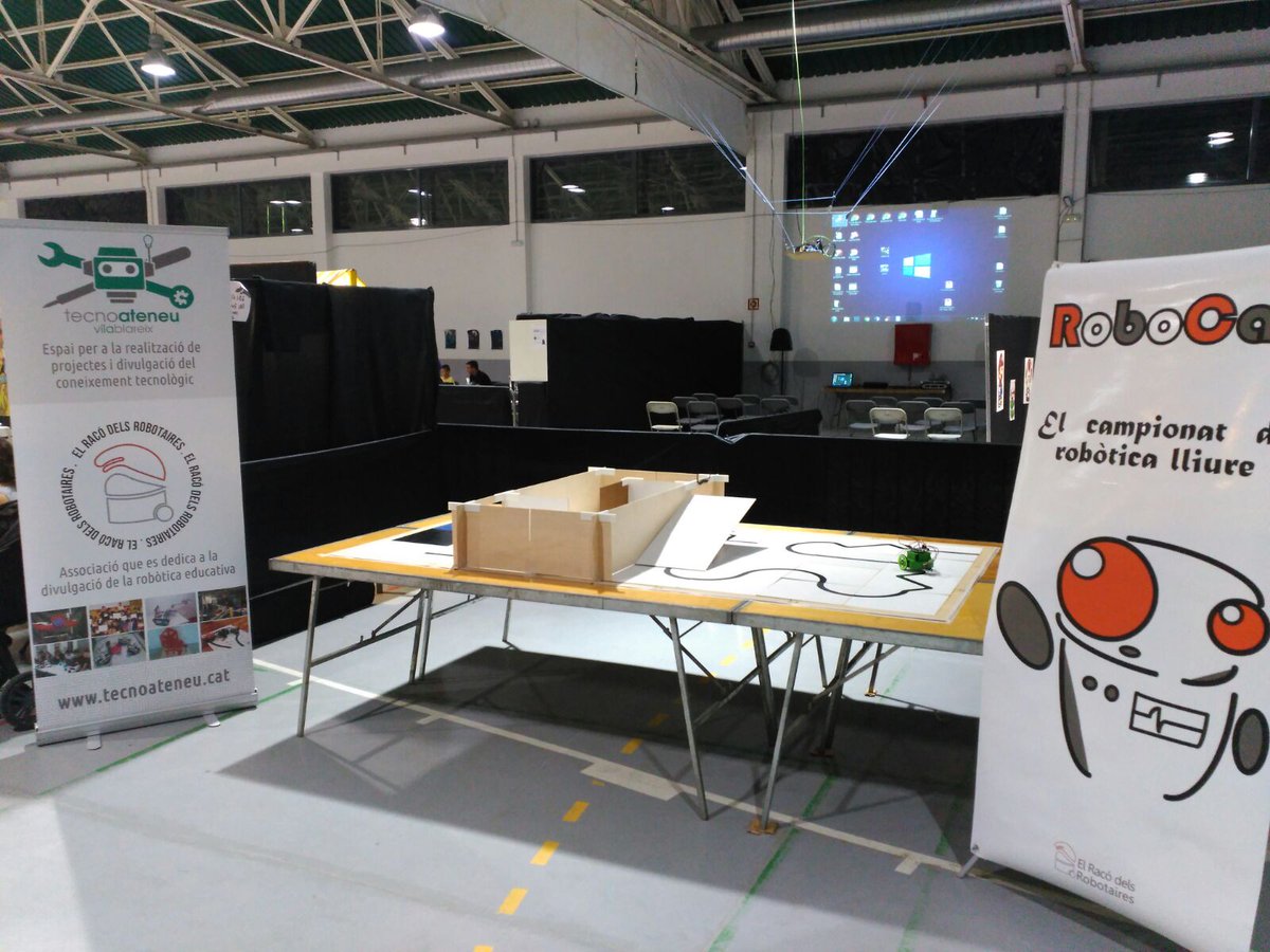 robocatoficial's tweet image. Ens podeu trobar al Palamós Lan Party els dies 1, 2, 3 i 4 de setembre presentant la #RoboCAT17