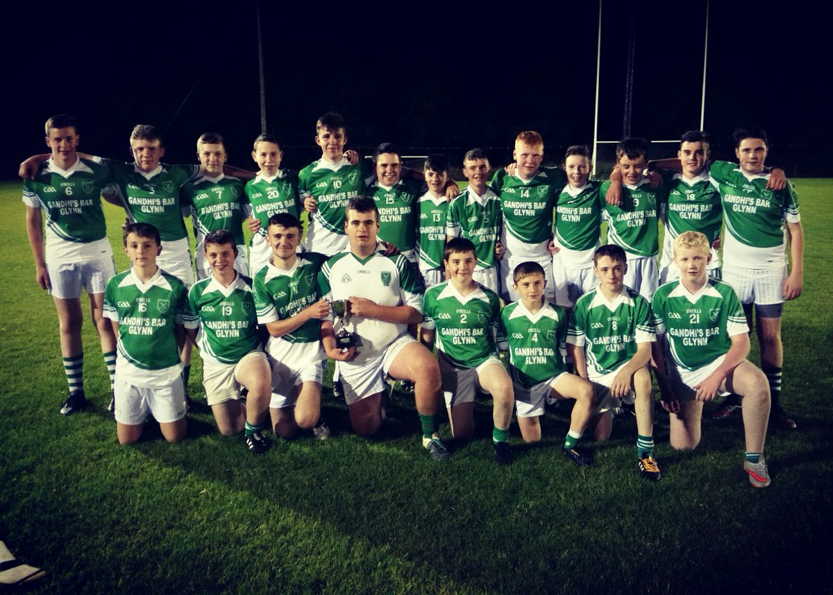 Huge Congratulations to the U16 boys who beat Burren Rangers tonight in Championship B Final. 
Well done to everyone