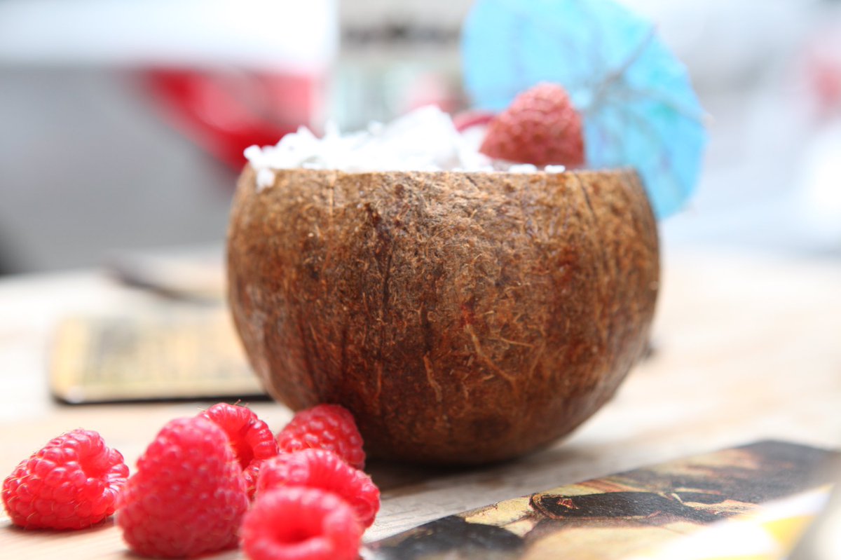 Cubanyc's tweet image. You know it's a a good Thursday evening when good cocktails are involved #cocoloco #veryrefreshing #rum #rumbar