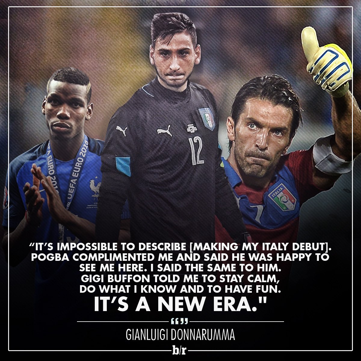 A night to remember for 17yearold Gianluigi Donnarumma—the youngest goalkeeper in Italian