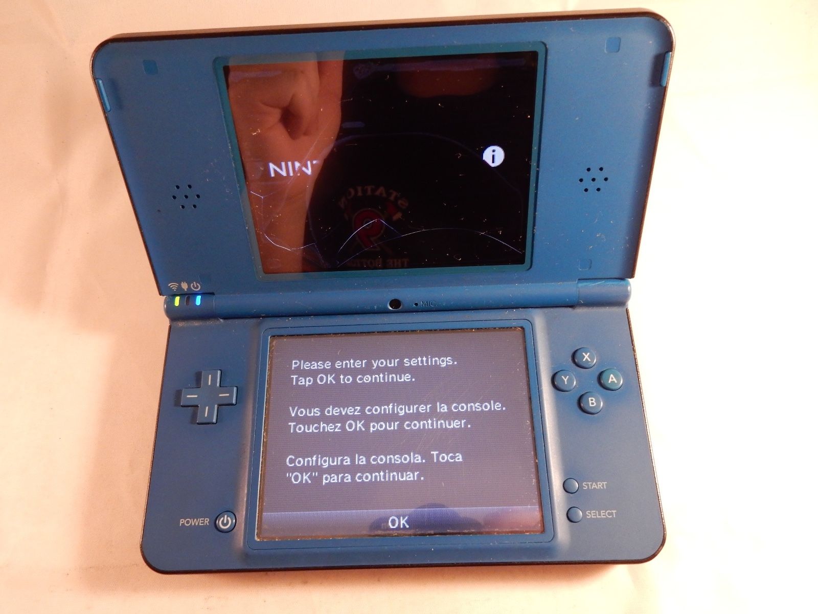 Nintendo DSi XL Midnight Blue System