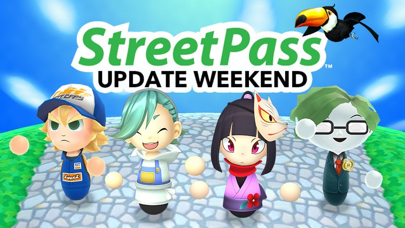 Nintendo Of America Celebrate Streetpass Mii Plaza Updates With National Streetpass Weekend Now Through Monday T Co Le2jmkv14j