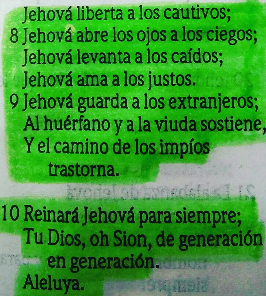 liliblack11's tweet photo. Salmos 146:8-10 :D Jesús el único que te puede dar libertad. https://t.co/wGMiGEGHWx