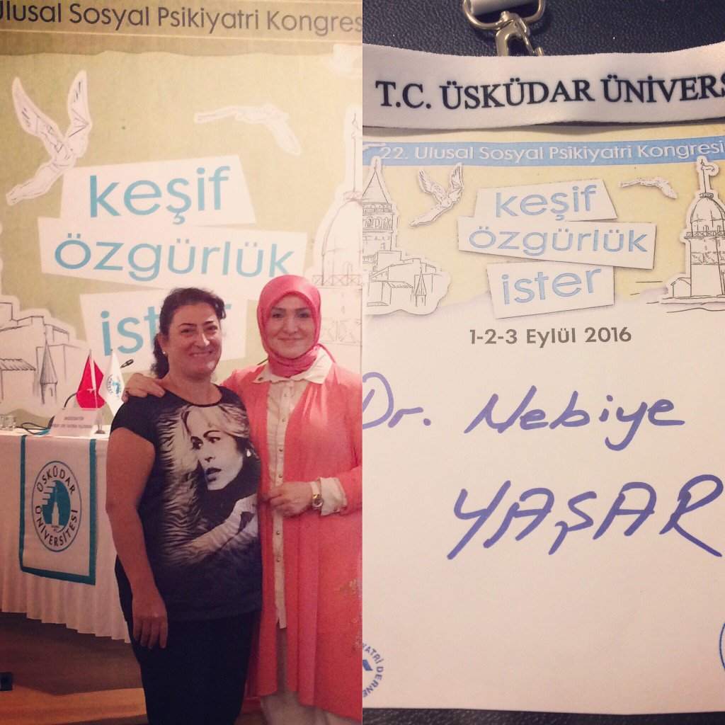 Sosyal Psikiyatri Kongresindeyiz🇹🇷                    "Keşif Özgürlük   İster" 📚✍🏹.         <a href="/gbakademisi/">GençBeyinlerAkademi</a> <a href="/uskudaruni/">Üsküdar Üniversitesi</a>