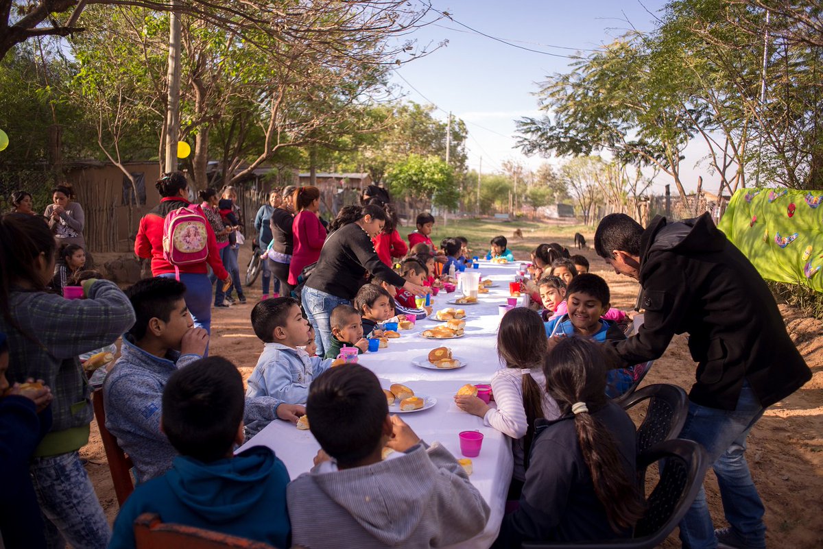 apadrinandoarg's tweet image. Inauguramos nuestro segundo CDH (centro de desarrollo humano) en una comunidad aborigen del norte salteño.