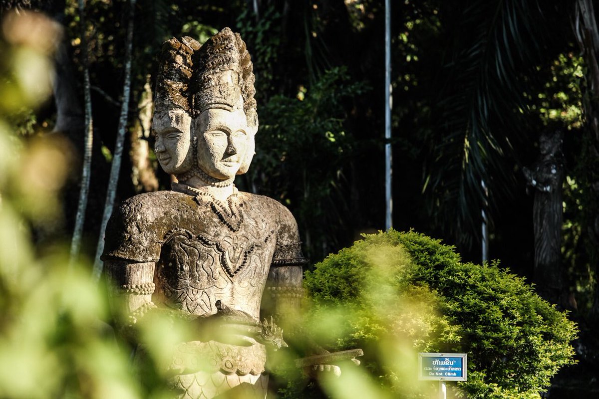 Zen out people! Just zen out! #travel #buddha #laos