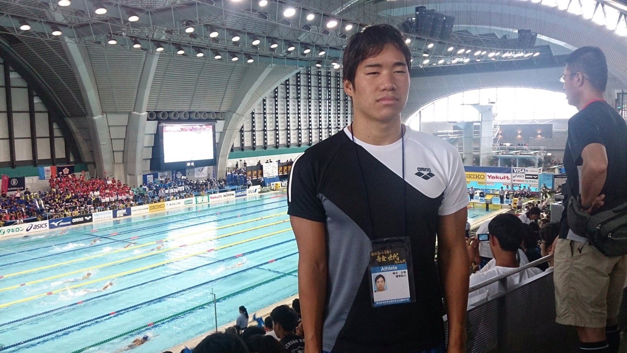 蜂谷南 【日本学生選手権】 50m自由形 蜂谷友樹 24.72 Best!! あの蜂谷くんがリアクション0.75秒!!!  最後の大舞台で素晴らしい泳ぎを見せてくれました🏊 そして径加は学連として、佳南恵はマネージャーとしてありがとう！ https://t.co ...