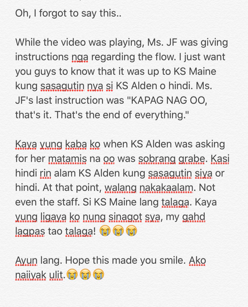 SiMissLia's tweet image. May nakalimutan ako..ito pa pala.❤️

#ALDUBOfficiallyYOURS