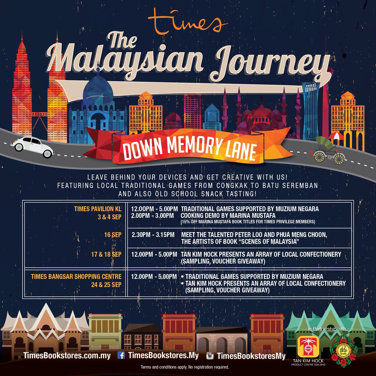 ThroughTimes's tweet photo. Thank you #MuziumNegara #TanKimHock #MPHPublishing for partnering with us of our upcoming #MalaysiaDay celebrations! https://t.co/R8sfThEX8W