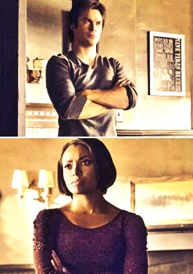 ChristOverYou's tweet photo. #TBT Even when they're fighting the chemistry stays strong😍😍😍 #Bamon #TeamDamon #TeamBonnie #TeamBamon https://t.co/Gw6wvAoB8F