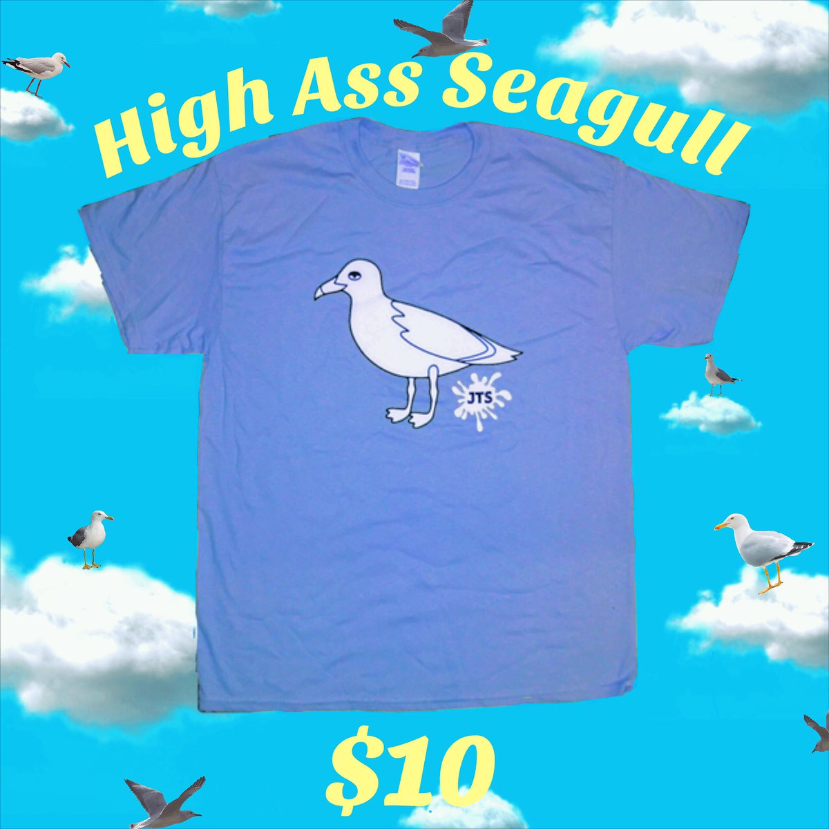 jakekosich's tweet photo. Jake The Snake shirts $10! #WhoNeedOne #HighAssSeagull 😂🐍🕊 https://t.co/T9gcqkswGu