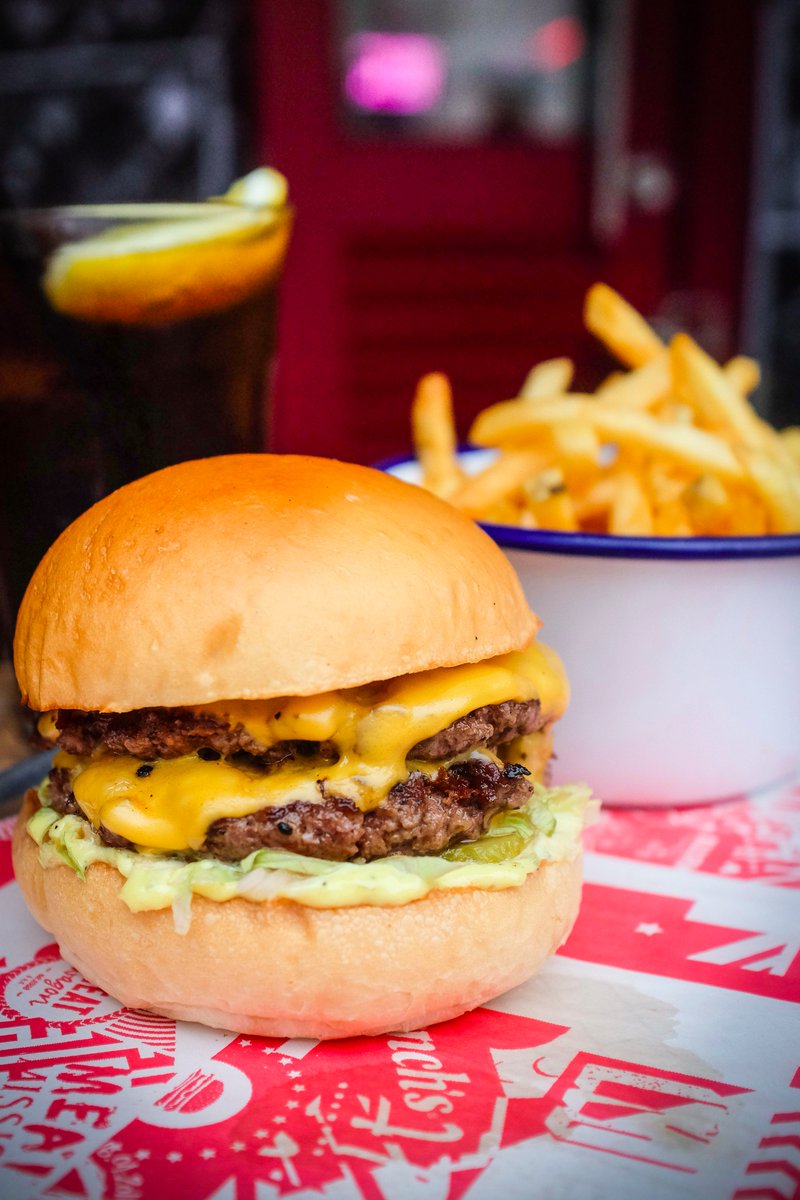 Oxygen aside, our $15 NETT daily lunch combo (11.30am-2.30pm) of a burger and a choice of sides is also a necessity.