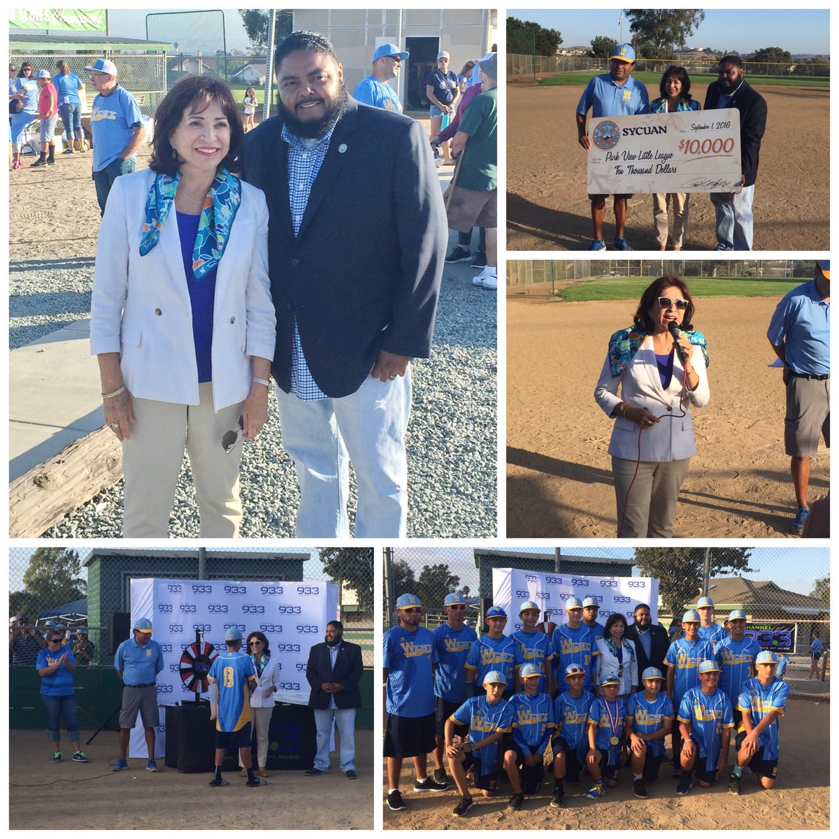 TY to <a href="/SycuanCasino/">Sycuan Casino Resort 🎰</a> for donating $10k to support <a href="/ParkviewLL/">Park View LL</a> &amp; honored to them on their  championship!