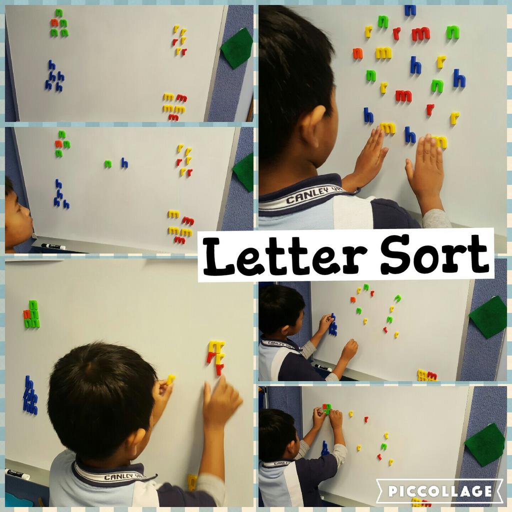 "Enhancing Letter Learning" <a href="/CanleyValePS/">Canley Vale PS</a> Sorting letters w similar visual form #ReadingRecovery <a href="/mtb1611/">Steven Snell</a> <a href="/TinaBiala/">Tina Biala</a>
