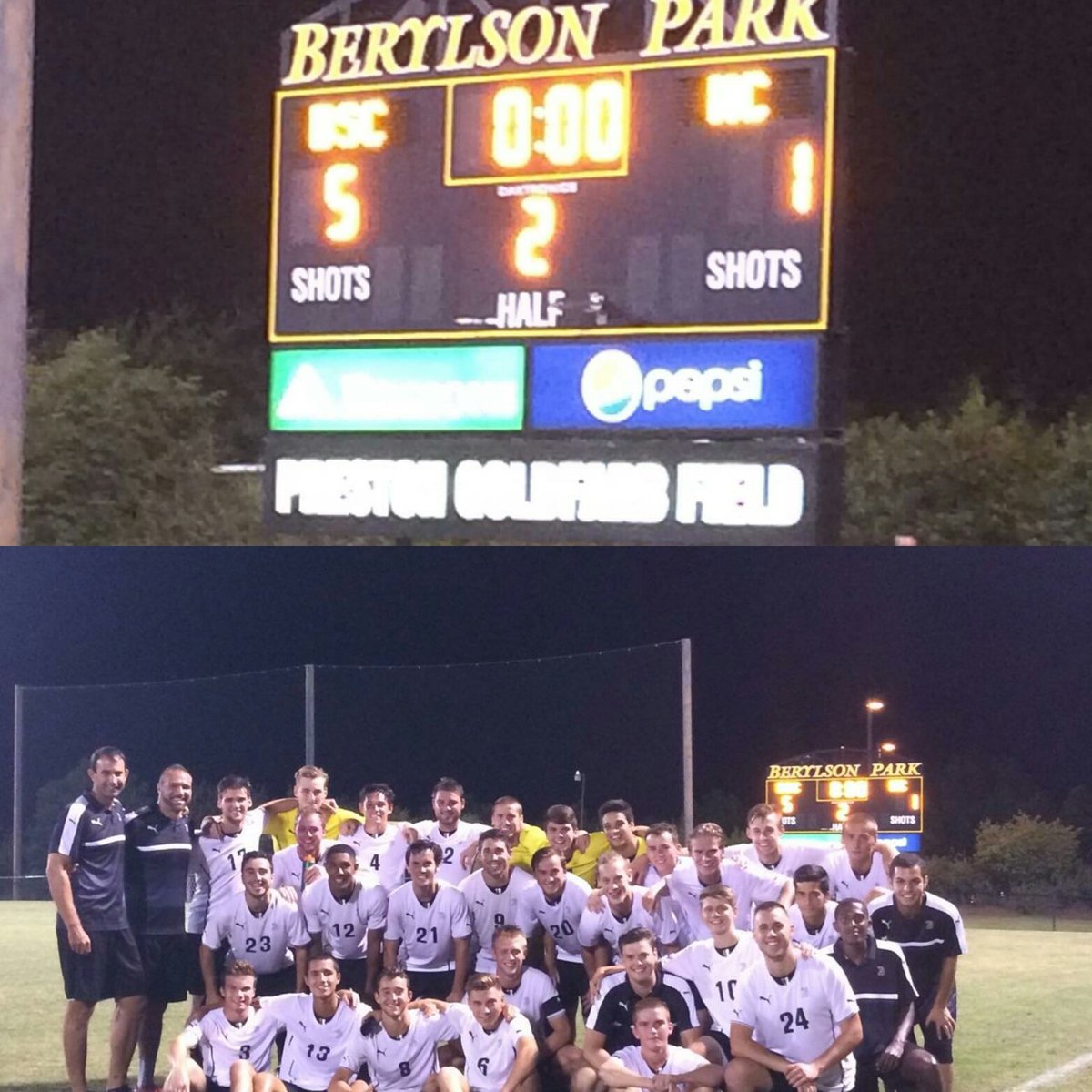 What a feeling to take home our 1st W of the season! Great game by all the boys! #ETF #newbeginning #sametraditions