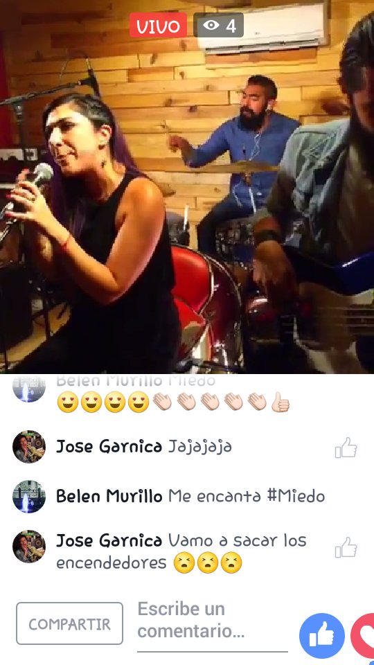 belglezmurillo's tweet photo. De lejos pero los vi 😫😍 aun que me da #Miedo la cante 🎤 😂😂 @SandraCorcuera @GomaPop #soyGomaPop #GomaPop https://t.co/QzmP2E3Am6