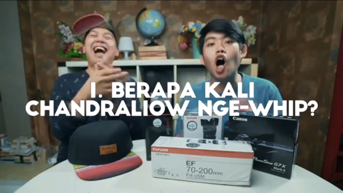 hailukyy's tweet image. Bismillah...
Ka Chandra NGE-WHIP 19 kali
@ChandraLiow @tommylimmm 
#TIM2ONEGIVEAWAY #TIM2ONEVLOG #TIM2ONE