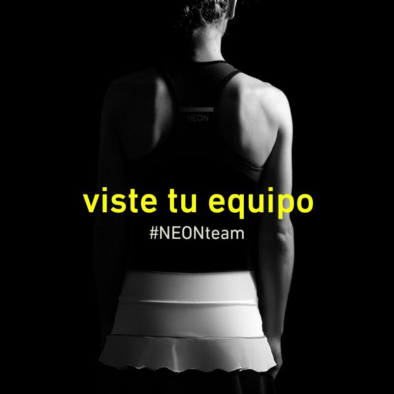 NEON ha creado #NEONteam para todos aquellos equipos que quieran brillar en la pista!✨🎾🏸🏒🏓