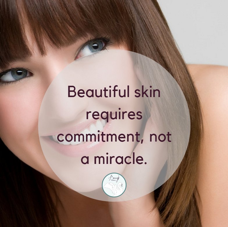 itsbeautysource's tweet photo. Beautiful skin requires commitment, not a miracle.  #QOTD #BeautifulSkin #SkinCare #Beauty #BeautySource https://t.co/5T9rq10ffV