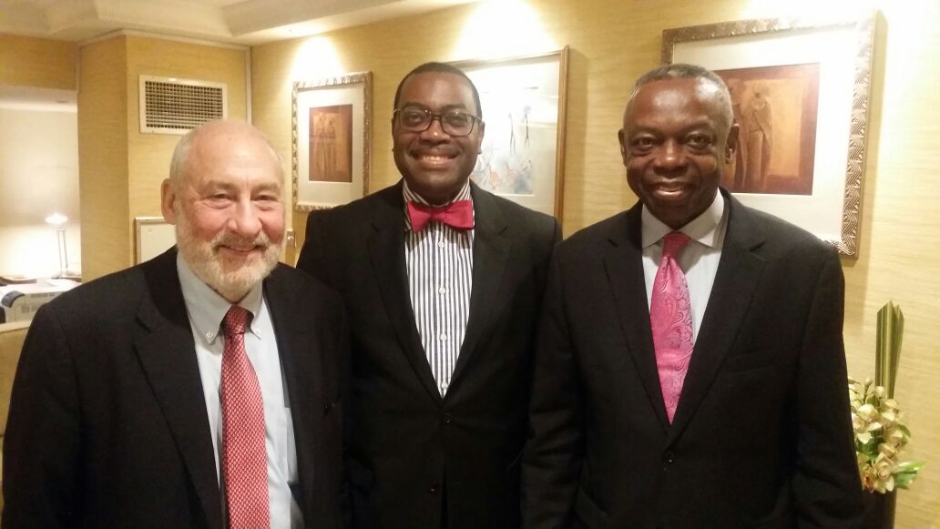 Strategizing with @JosephEStiglitz & Pres. @akin_adesina on African economic transformation. Long overdue! #TICADVI