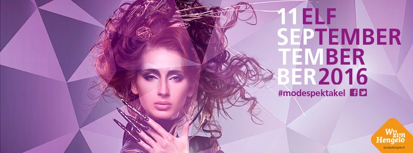 Volgende week zondag 11 september: Het <a href="/Modespektakel/">Het Modespektakel</a> (!) Ons promotieteam deelt dan allerlei lekkere hapjes uit!